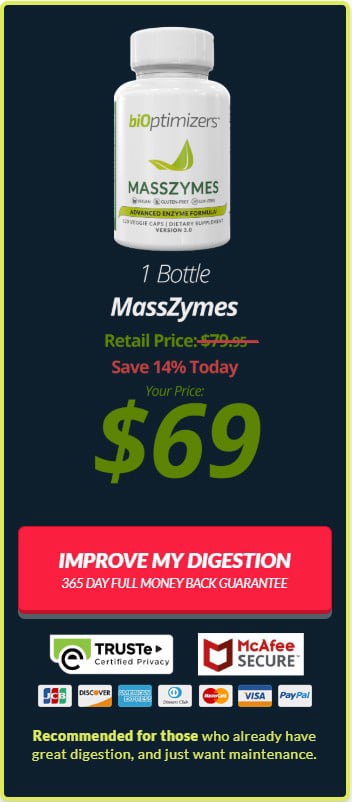 Bioptimizers Masszymes 1 bottle